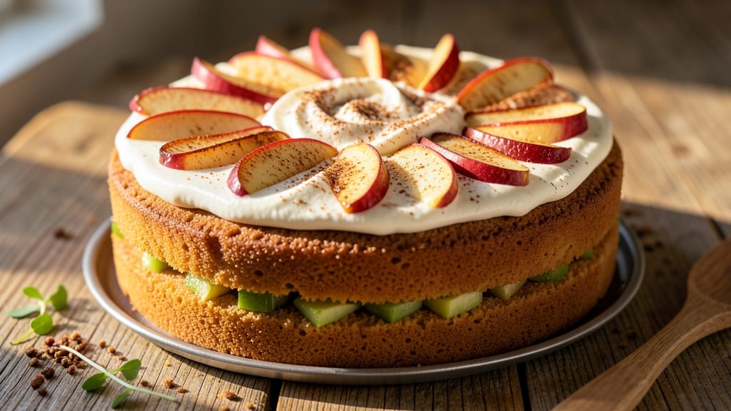 Apple Cake Recipe With Cake Mix And Fresh Apples: Moist Layers and Caramelized Apple Topping