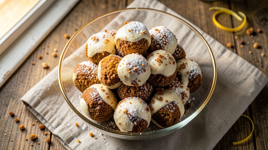 Amaretto Cake Balls Recipe: Nutty Boozy Bites With Creamy Centers