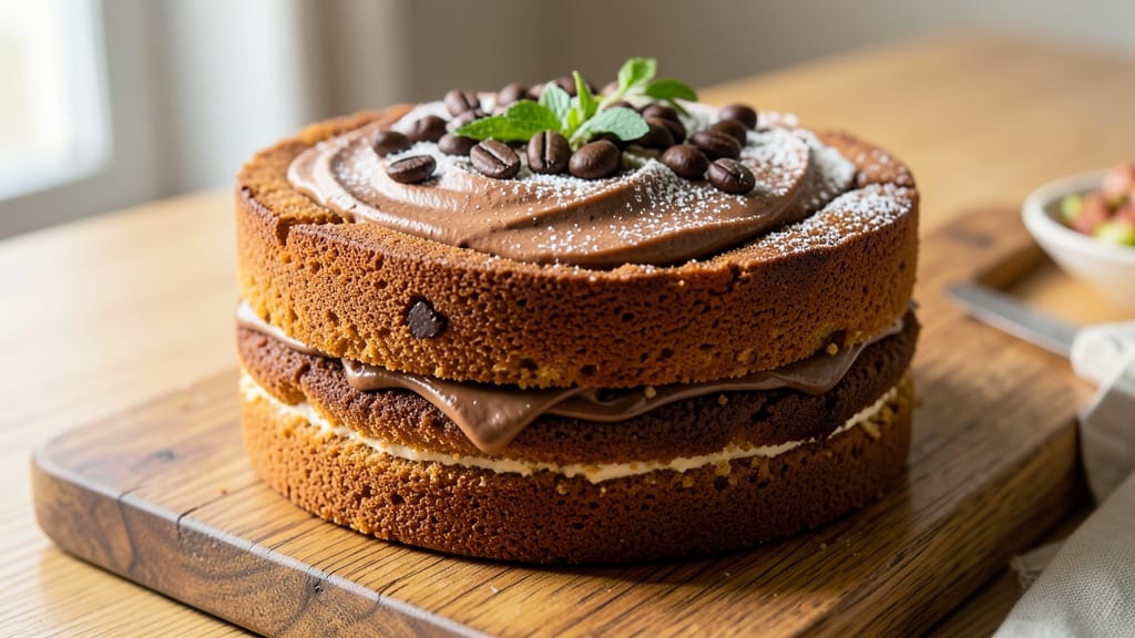 Amazing Coffee Cake Recipe: Vanilla Bean Streusel Crown Over Moist Layers