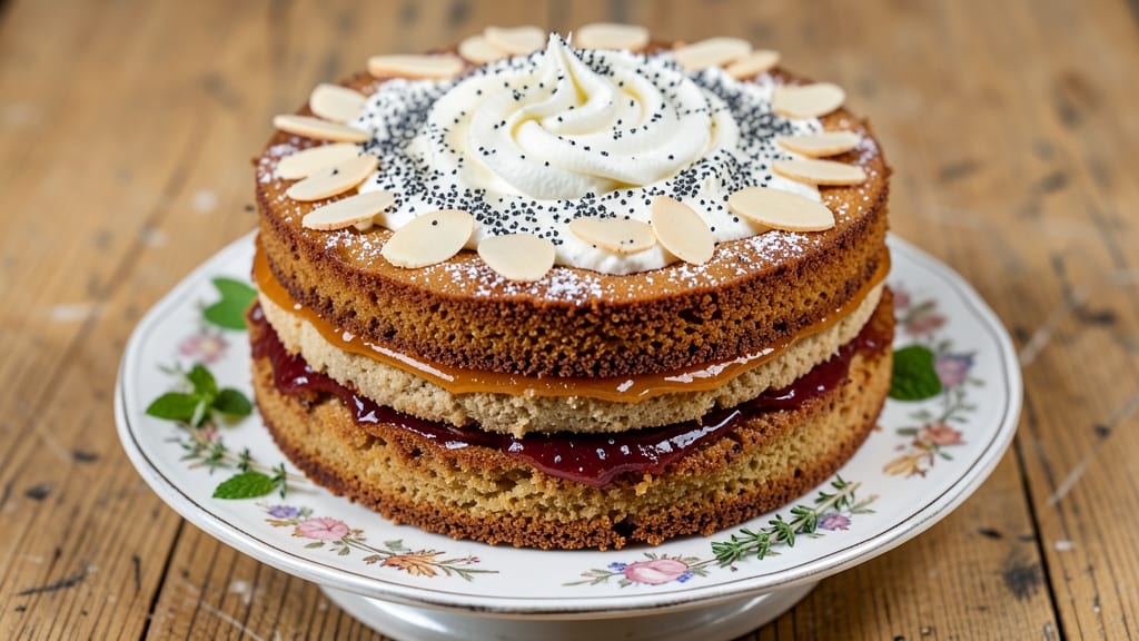 Austrian Poppy Seed Cake Recipe: Nutty-Sweet Layers With Almond Flour Crunch