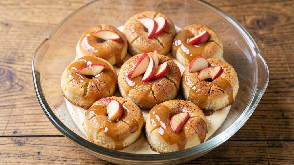 Applesauce Cake Donuts Recipe: Warm Spice-Infused Bites With Buttery Glaze