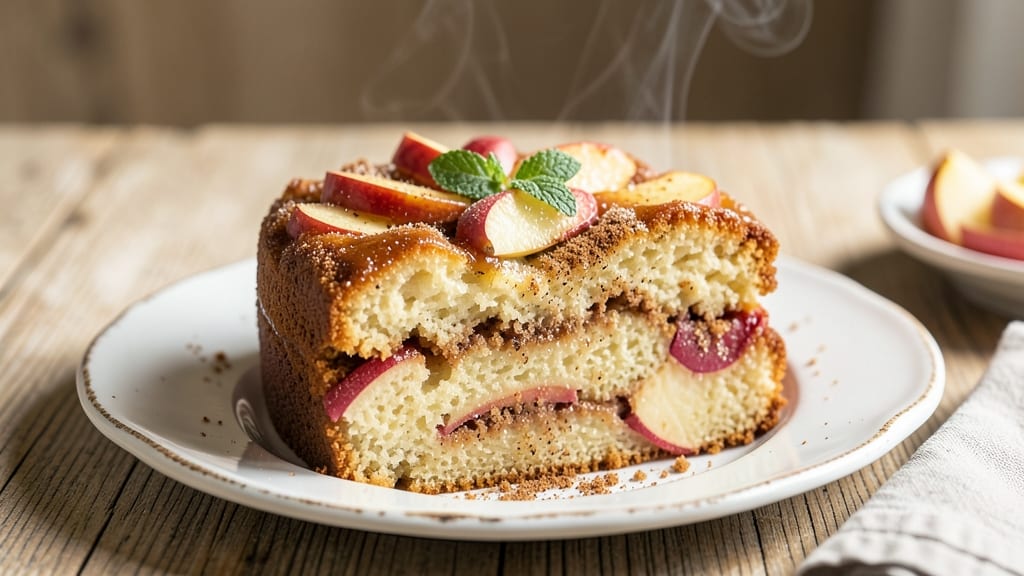 Apple Cake Recipe Ingredients: Baking Powder Magic for Moist, Spiced Layers