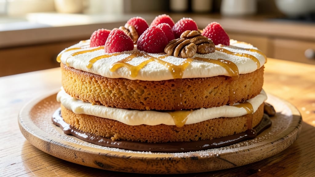 Amish Neighbor Cake Recipe: Buttery Layers and Spiced Apple Filling