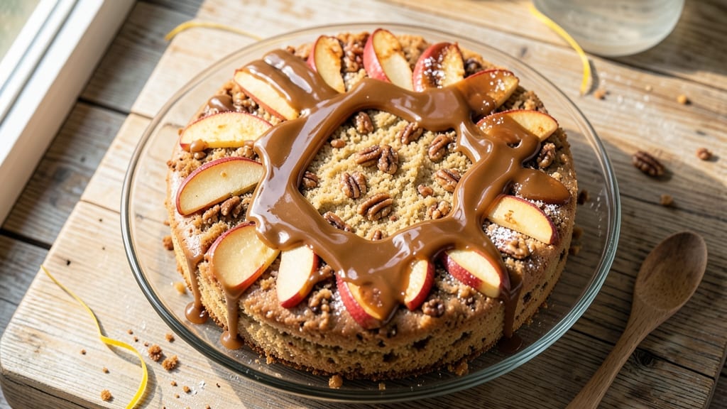 Apple Pecan Cake With Caramel Icing Recipe: Warm Spiced Layers and Nutty Crunch Harmony