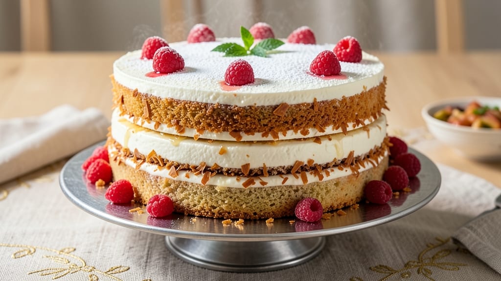Amazon Cake Recipe: Layered Vanilla Buttercream Bliss