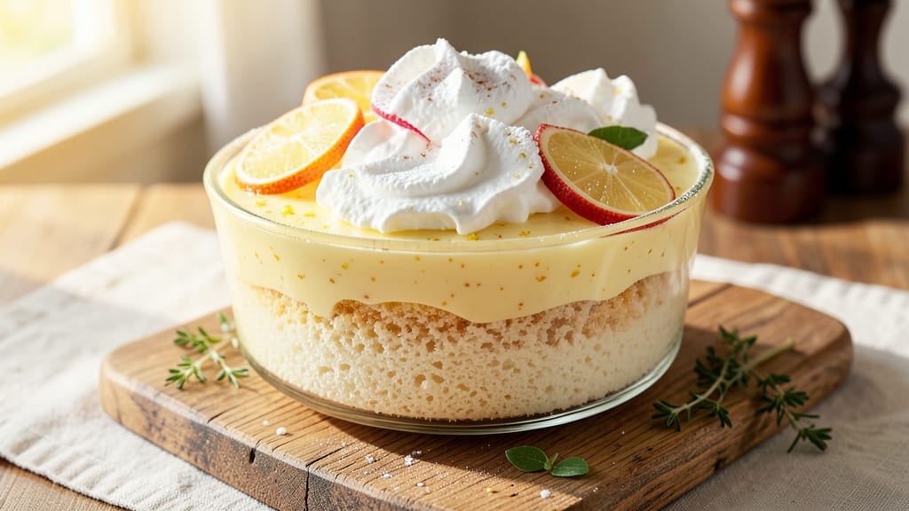 Angel Food Cake Mix and Lemon Pudding Recipe: Layered Citrus Cloud With No-Bake Magic