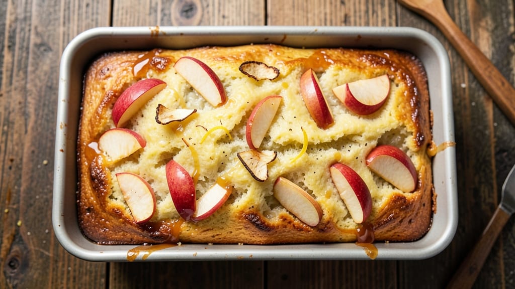 Apple Pie Bread Recipe With Yellow Cake Mix: Warm Spice Streusel Crown Over Moist Vanilla Layers