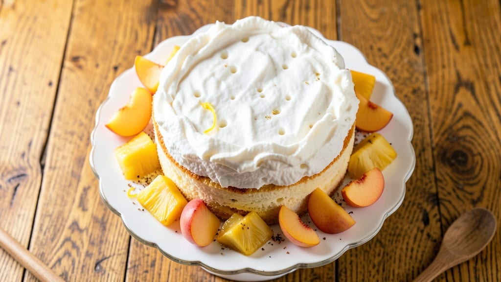 Angel Food Cake With Canned Fruit Recipe: Light-as-Air Layers With Bursting Citrus Flavors