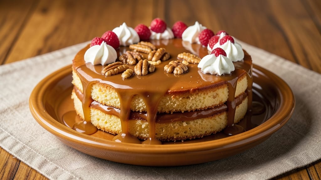 Amazing Caramel Cake Recipe: Buttery Layers and Gooey Pull-Apart Magic