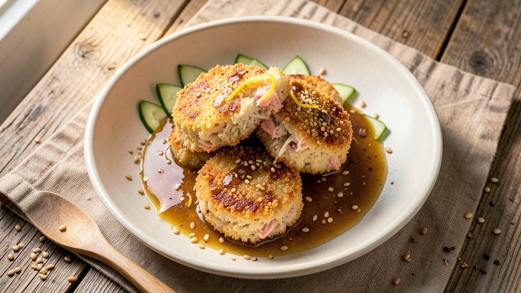 Asian Style Crab Cakes Recipe: Crispy Panko Crust With Sweet Chili Glaze