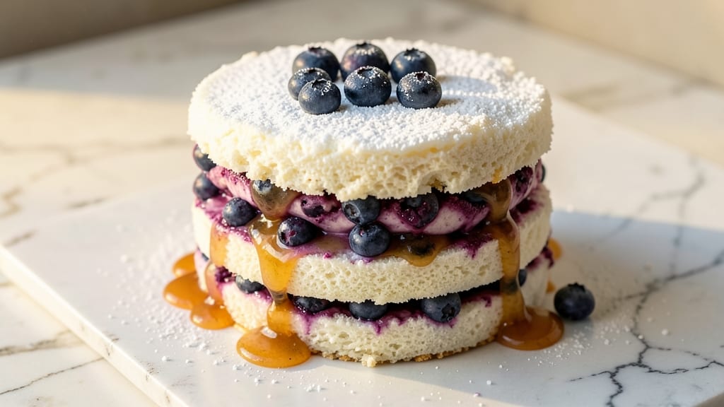 Angel Food Cake and Fruit Pie Filling Recipe: Light-as-Air Layers with Bursting Berry Magic