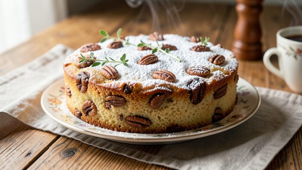 Amazing Pecan Coffee Cake Recipe: Nutty-Sweet Crunch With Vanilla Swirl Magic