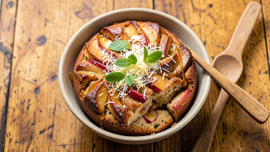 Apple Banana Dog Cake Recipe: Moist Fruit Swirl With Vanilla Frosting