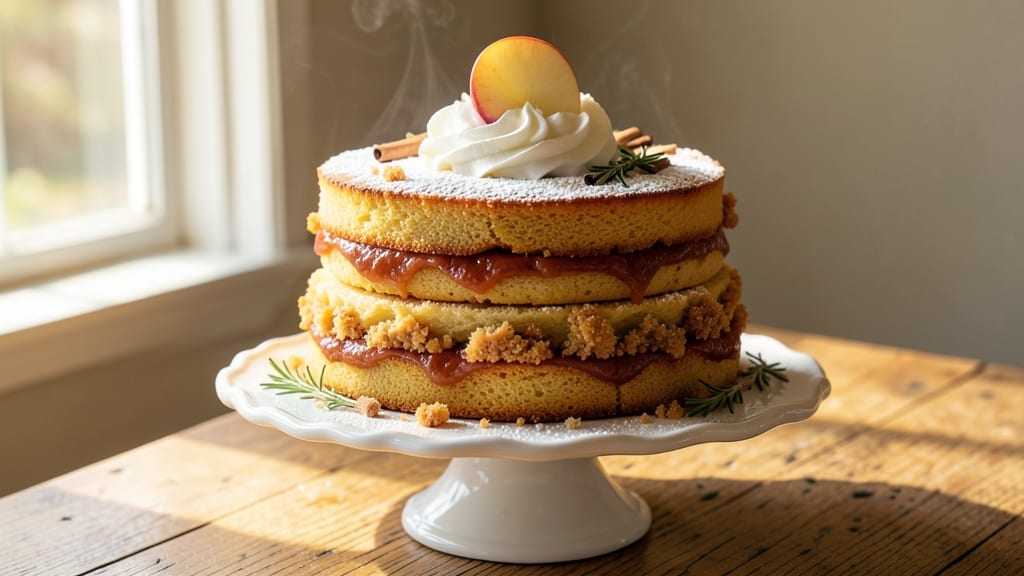 Applesauce Layer Cake Recipe: Warm Spice-Infused Layers With Buttery Applesauce Swirls
