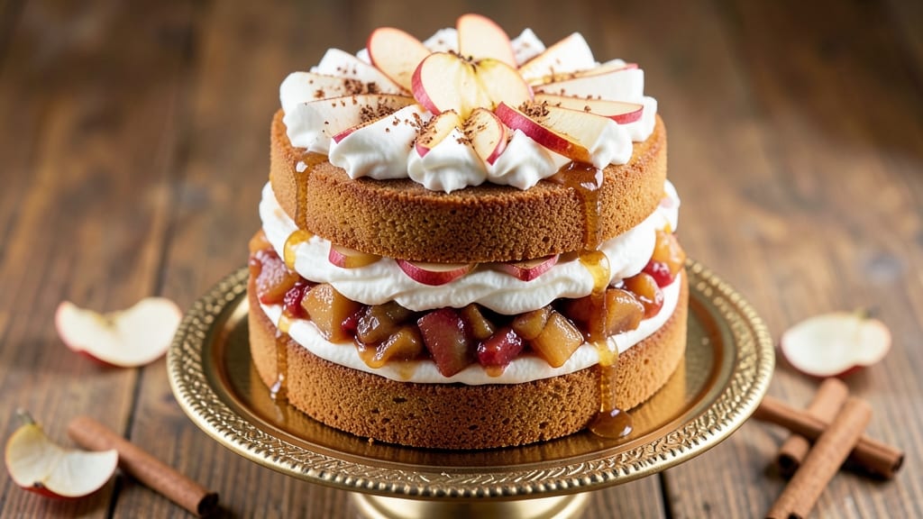 Apple Birthday Cake Recipe: Mini Pie Bites With Buttery Streusel Crown