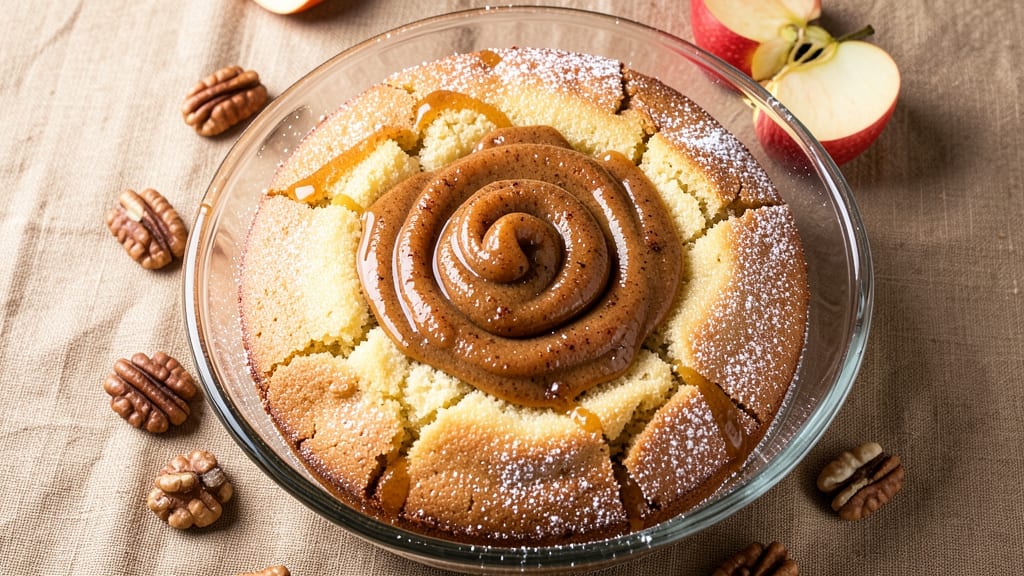 Applesauce Cake Recipe With Yellow Cake Mix: Moist Vanilla Layers With Spiced Streusel Crown