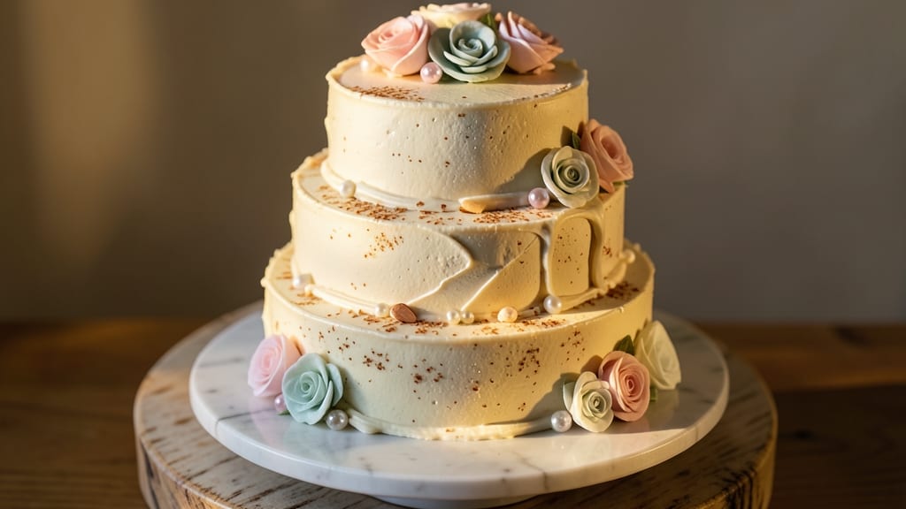 Almond Wedding Cake Frosting Recipe: Silky Swirls With Nutty Elegance