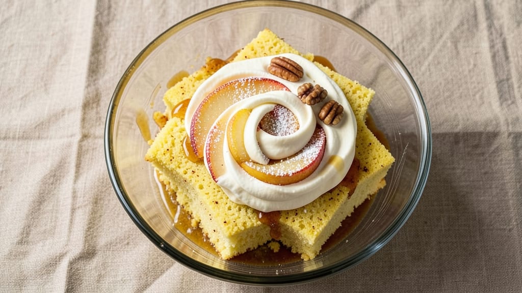 Apple and Yellow Cake Mix Recipe: Caramelized Apple Streusel Magic