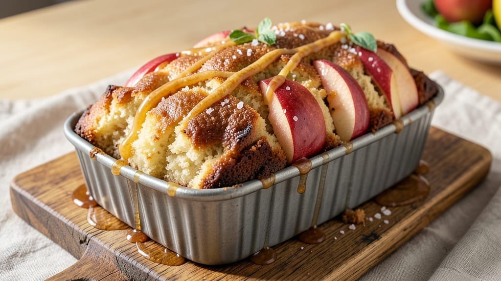 Apple Cake Loaf Pan Recipe: Spiced Apple Filling with Buttery Streusel Crown