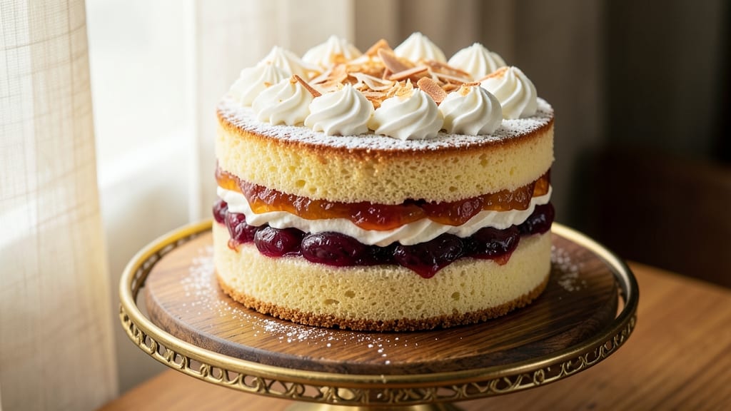 Asian Sponge Fruit Cake Recipe: Tropical Layers With Citrus-Zest Brightness