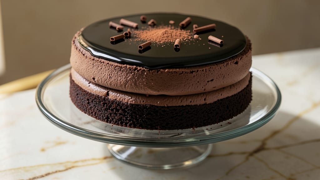 Anthony's Chocolate Mousse Cake Recipe: Silky Layers With Decadent Whipped Cream Topping