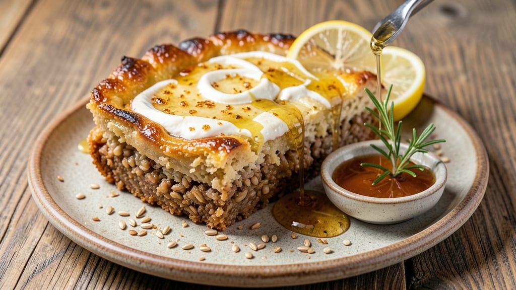 Ancient Barley Cake Recipe: Nutty Crunch and Honeyed Depth in One Bite