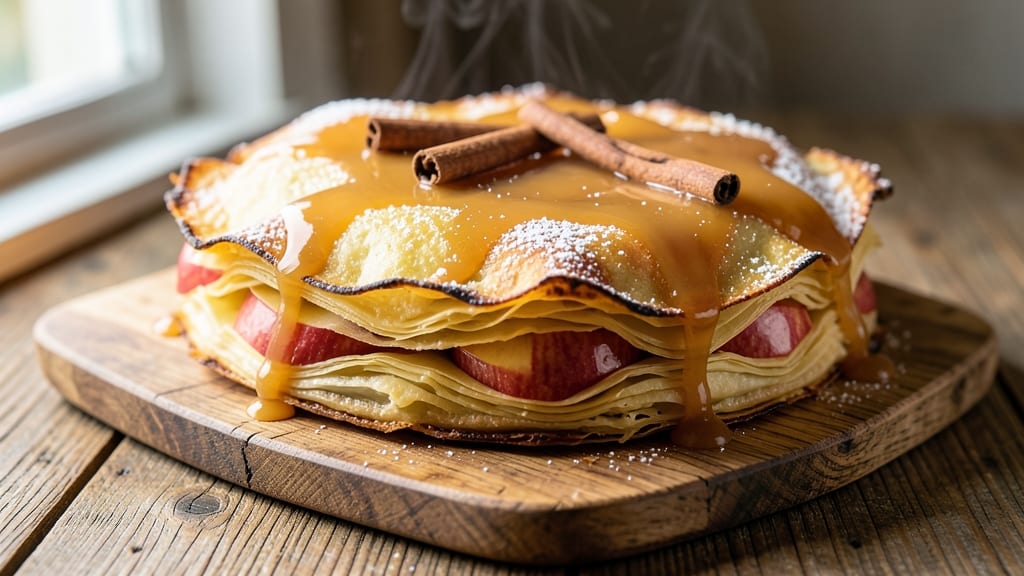 Apple Phyllo Crinkle Cake Recipe: Buttery Layers and Spiced Apple Filling