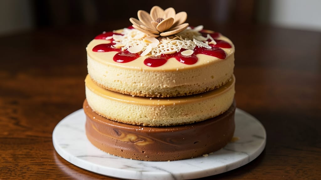 Almond-Flavored Wedding Cake Recipe: Luxe Marzipan-Filled Layers with Buttery Crème