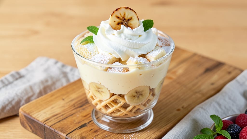 Angel Food Cake Banana Pudding Recipe: Vanilla-Custard Layers with Crunchy Wafer Magic