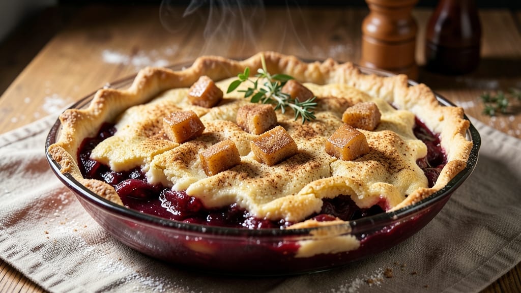 Apple Crisp Recipe With Cake Mix and Pie Filling: No-Bake Streusel Crown Over Warm Apple Filling