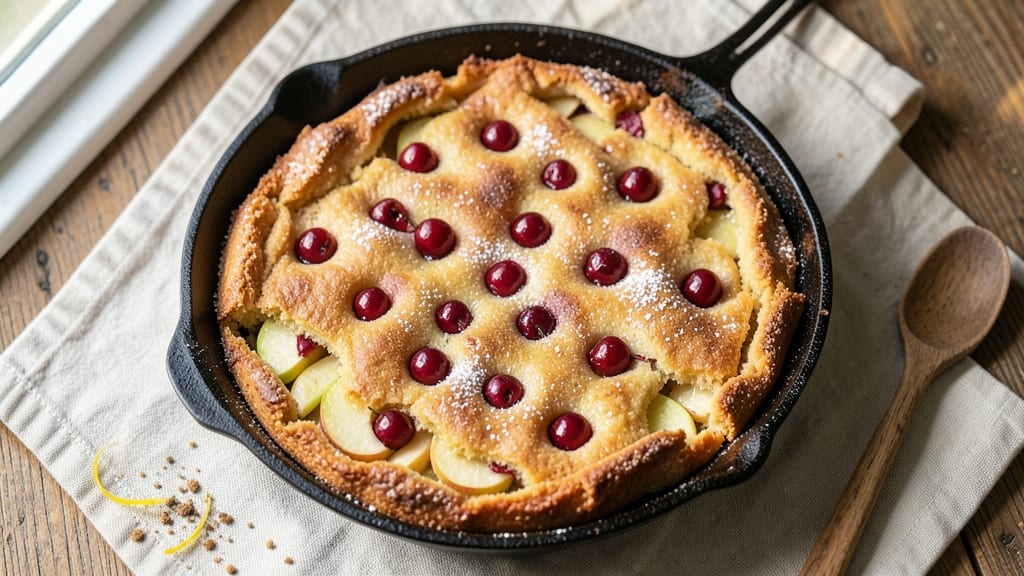 Apple Cherry Dump Cake Recipe: Warm Spiced Fruit Layers in One Pan