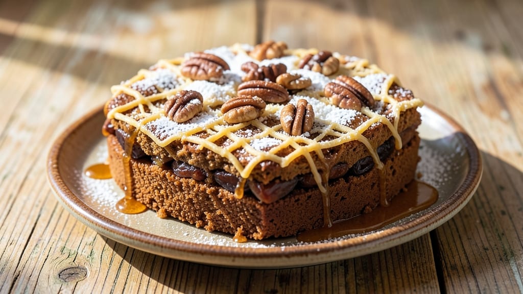 Arabic Lazy Cake Recipe: No-Bake Magic With Date and Walnut Bliss