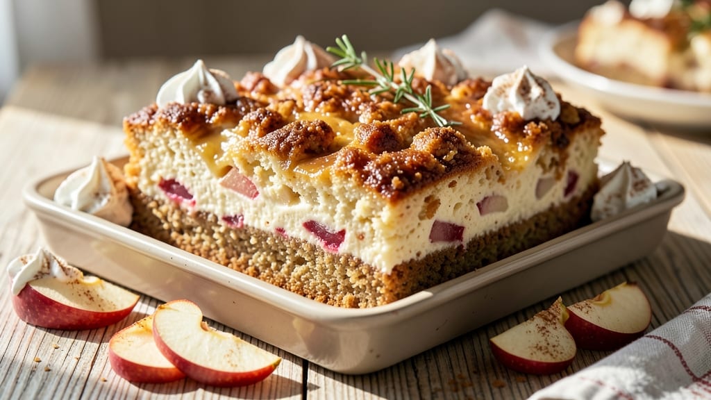 Apple Cream Cheese Coffee Cake Recipe: Buttery Layers With Spiced Apple Streaks