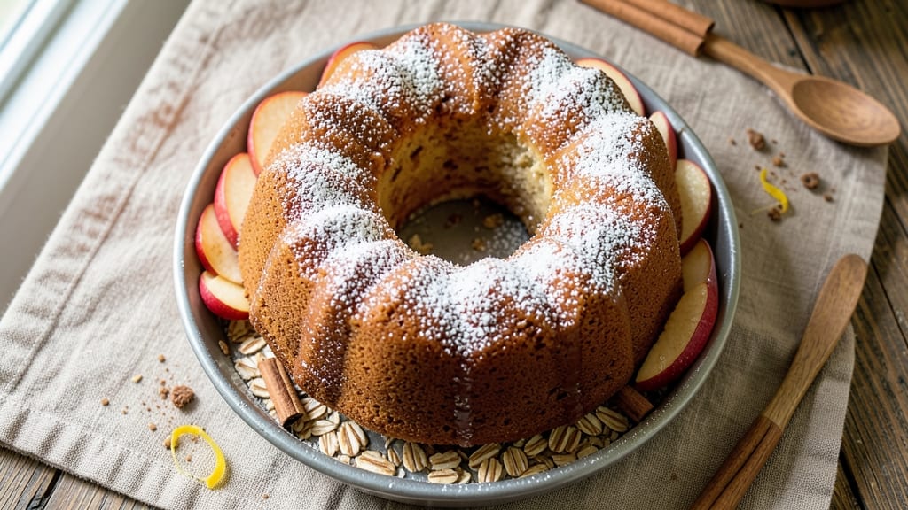 Apple Bundt Cake Recipe Using Cake Mix: Spiced Apple Streusel Crown Over Moist Layers
