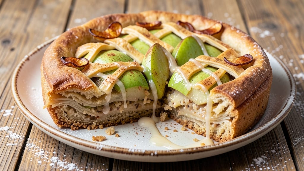 Apfelkuchen German Apple Cake Recipe: Warm Spiced Streusel Over Juicy Apple Layers