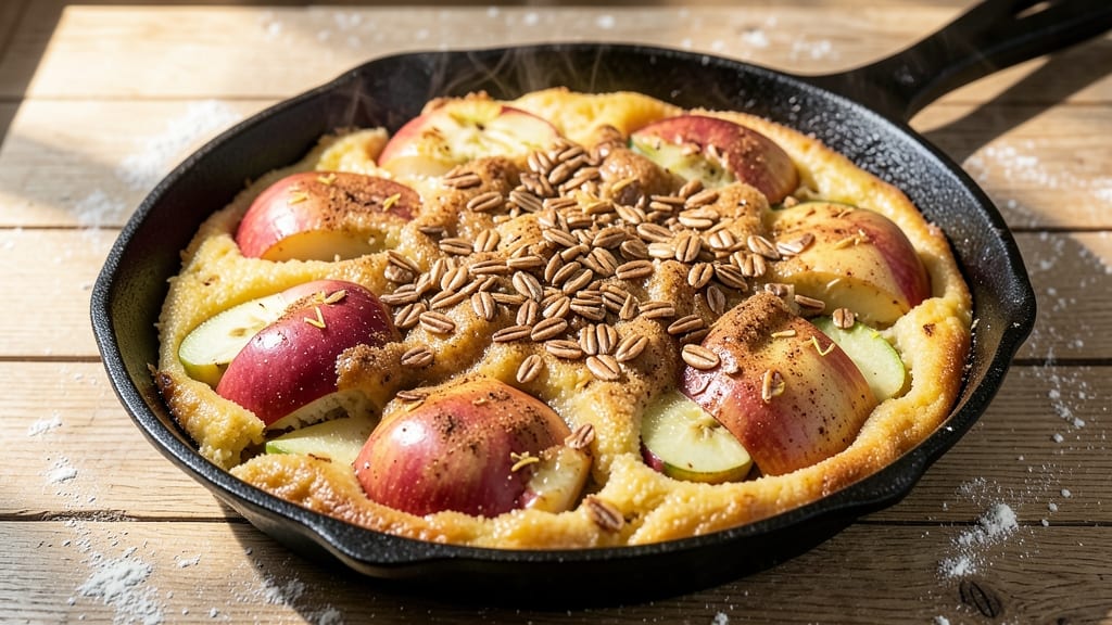 Apple Dump Cake Recipe With Yellow Cake Mix: Warm Spiced Streusel Over Apple Filling