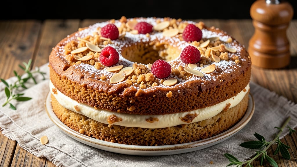 Almond Ring Coffee Cake Recipe: Buttery Layers with Vanilla-Almond Swirl