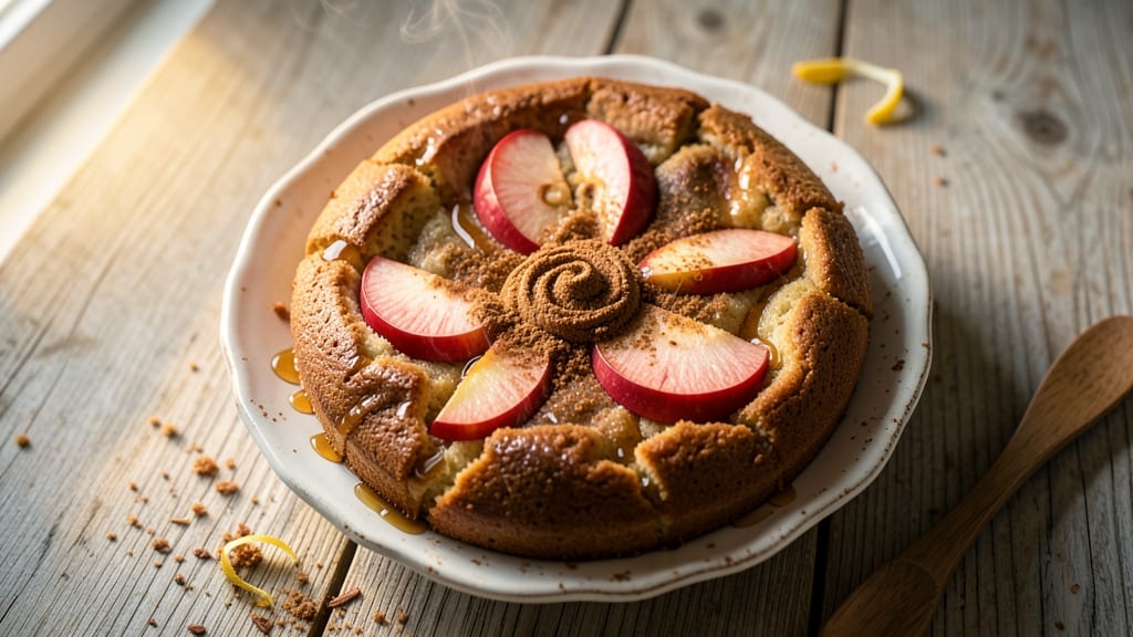 Apple and Cinnamon Tea Cake Recipe: Spiced Warmth With Buttery Layers