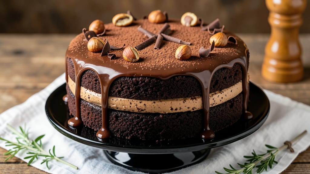 Alvin Zhou's Chocolate Cake Recipe: Deep Dark Fudge Layers with Espresso Kick