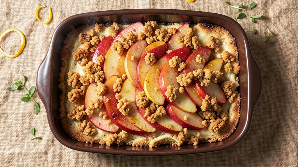 Apple Cobbler Cake Recipe: Warm Spiced Layers With Buttery Streusel Crown