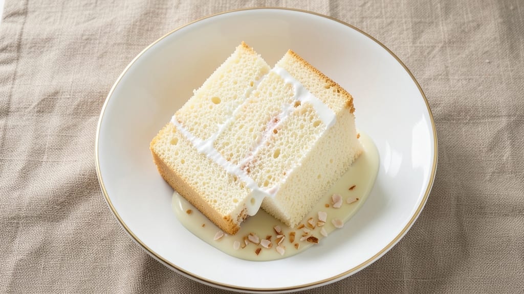Asian Vanilla Sponge Cake Recipe: Light and Airy with Fragrant Bloom