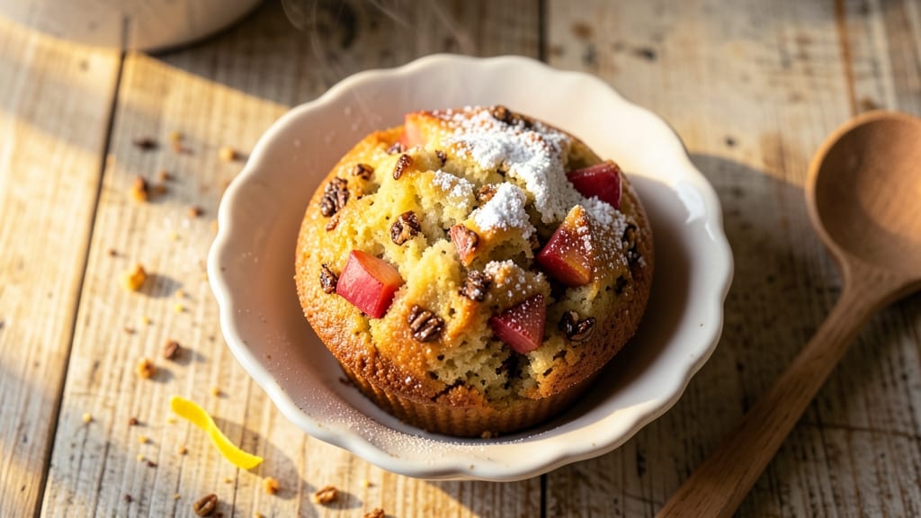 Apple Cake Tea Room Bran Muffins Recipe: Spiced Apple Filling With Buttery Bran Crust