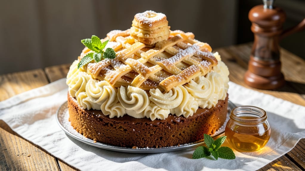 Amish Beehive Cake Recipe: Golden Crust Over Vanilla-Spiced Layers