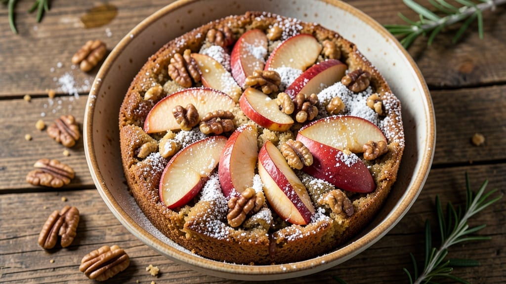 Apple Walnut Spice Cake Recipe: Warmly Spiced Layers With Toasted Nut Crunch