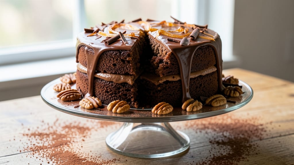 Amazing German Chocolate Cake Recipe: Rich Cocoa Layers and Nutty Pecan Topping