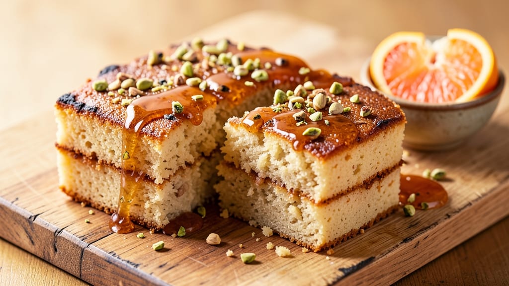 Arabic Semolina Cake Recipe: Crumb-Free, Citrus-Infused Delight