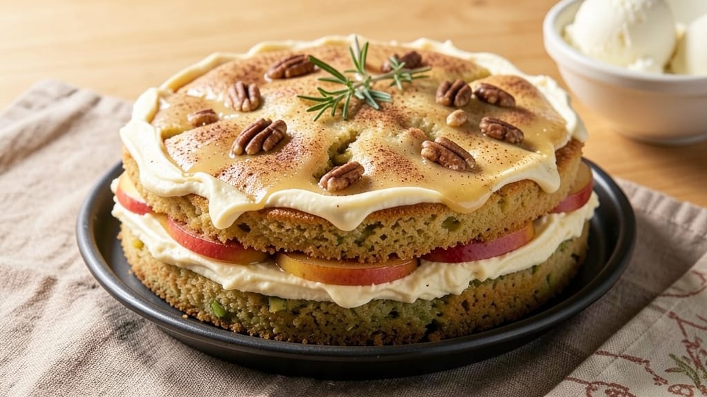 Apple Zucchini Cake Recipe: Moist Spiced Layers with Apple-Zucchini Fusion