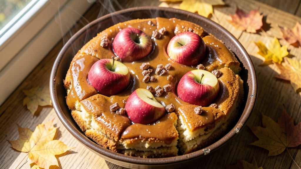 Apple Cider Donut Dump Cake Recipe: Spiced Apple Filling and Buttery Streusel Crown