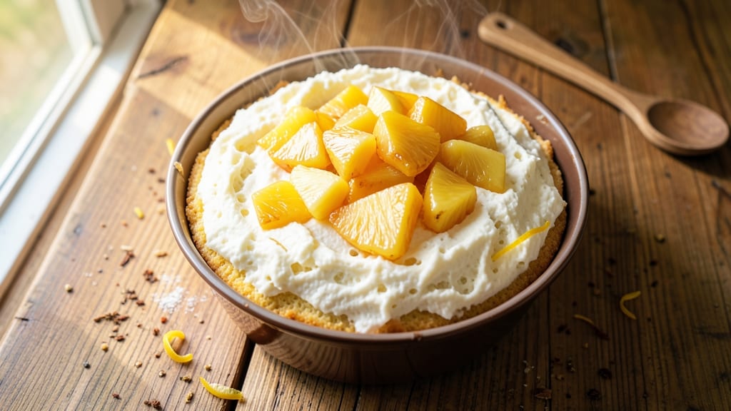 Angel Food Pineapple Dump Cake Recipe: Cloud-Light Layers With Tropical Twist
