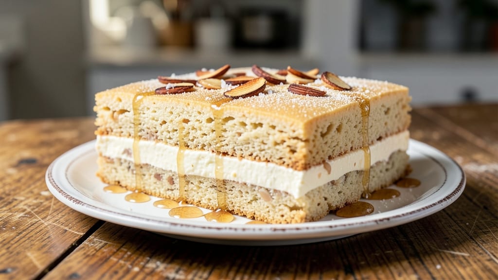 Almond Sheet Cake Recipe: Marion's Kitchen-Style Nutty Layers